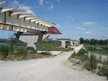 Ponte su fiume Durance