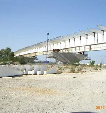 Ponte su fiume Durance