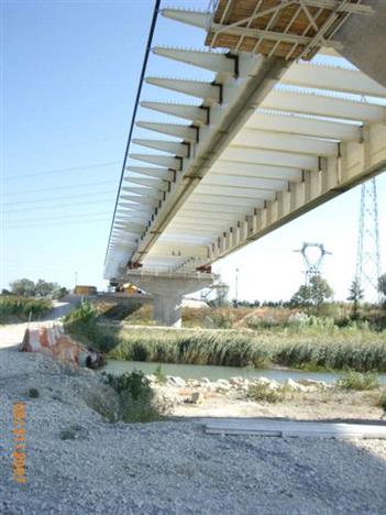 Ponte su fiume Durance